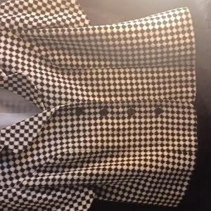 Hound Tooth Jacket,Black&White